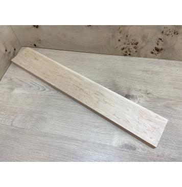 Клён Белый заготовка грифа для Безголовой гитары Тангент ААА 24,5х96х635 мм-1
