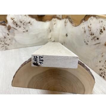 Клён Белый заготовка грифа для Безголовой гитары Тангент ААА 24,5х96х635 мм-2