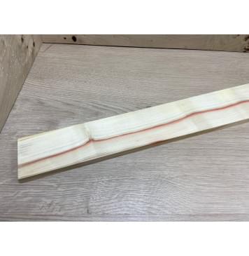 Клён Американский заготовка накладки для бас-гитары Радиал АА 11х82-58х700 мм-2