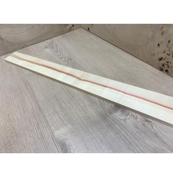 Клён Американский заготовка накладки для бас-гитары Радиал АА 11х82-58х700 мм-2