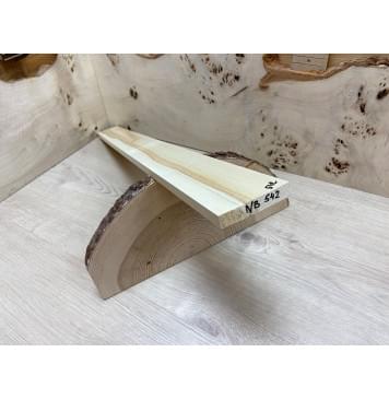 Клён Американский заготовка накладки для бас-гитары Радиал АА 11х68-58х700 мм-2