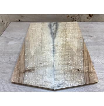 Клён Американский Spalted Волнистый заготовка на топ Смешанный АА Волна ААА 17х174х445-465 мм 2 шт (книжкой) Уценка-гнилостные поражения древесины,под стабилизацию или работу с порозаполнителями  Клён Американский Spalted Волнистый заготовка на топ Смешанный АА Волна ААА 17х174х445-465 мм 2 шт (книжкой) Уценка-гнилостные поражения древесины,под стабилизацию или работу с порозаполнителями -2