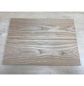 Ясень Белый заготовка на топ Тангент АА 17х179х505 мм 2 шт книжкой -0