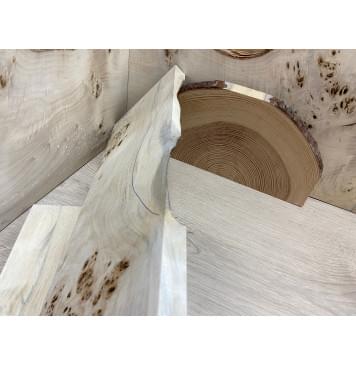 Тополь Кап заготовка на топ Смешанный ААА 23х174х495 мм - 2 шт. (книжкой)-3