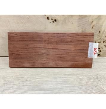 Бубинго заготовка накладки на головку грифа Смешанный ААА 5х110х260 мм-0