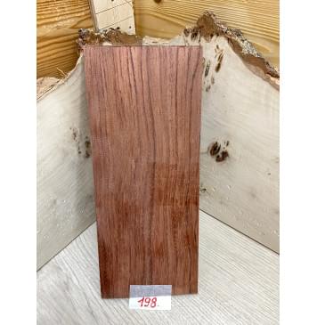 Бубинго заготовка накладки на головку грифа Смешанный ААА 5х110х260 мм-1