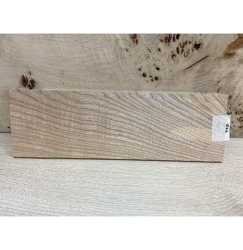 Ясень Оливковый заготовка накладки на головку грифа Смешанный ААА 6х125х380 мм-1