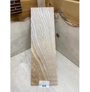 Ясень Оливковый заготовка накладки на головку грифа Смешанный ААА 6х125х380 мм-0