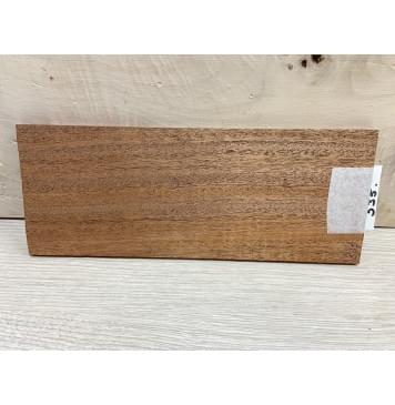 Махагон Кая заготовка накладки на головку грифа Радиал АА 6х95х235 мм-1