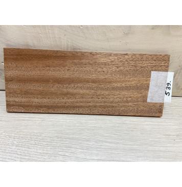 Махагон Кая заготовка накладки на головку грифа Радиал ААА 5х95х235 мм-1