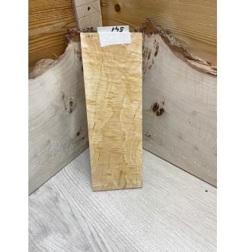 Клён Белый Явор, Волнистый заготовка накладки на головку грифа Смешанный ААА Волна ААА 5,5х93х260 мм-2