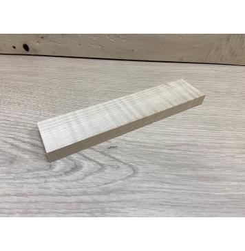 Клён Белый Явор, Волнистый заготовка для бриджа акустической гитары Радиал АА Волна АА 15х44х190 мм-2