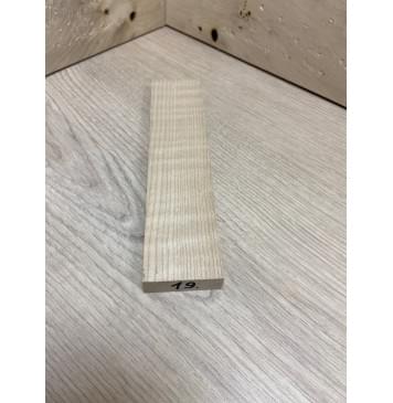 Клён Белый явор, Волнистый заготовка для бриджа акустической гитары Радиал АА Волна АА 15х44х190 мм-3