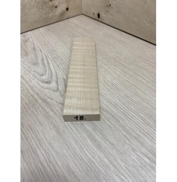 Клён Белый Явор, Волнистый заготовка для бриджа акустической гитары Радиал АА Волна АА 14х44х190 мм-2