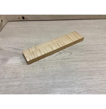 Клён белый Явор, Волнистый заготовка для бриджа акустической гитары Радиал АА Волна АА 14х44х190 мм-2