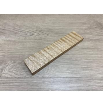 Клён Белый Явор, Волнистый заготовка для бриджа акустической гитары Радиал АА Волна АА 15х44х190 мм-0