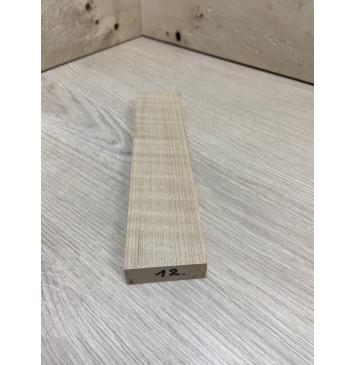 Клён Белый Явор, Волнистый заготовка для бриджа акустической гитары Радиал АА Волна АА 16х44х190 мм-3