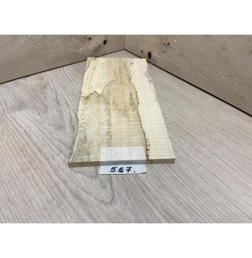 Клён Американский Spalted Волнистый заготовка накладки на головку грифа Смешанный ААА Волна ААА 6х110х230 мм-3