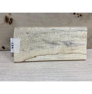 Клён Американский Spalted Волнистый заготовка накладки на головку грифа Смешанный АА Волна ААА 6х110х240 мм-1