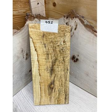 Клён Американский Spalted Волнистый заготовка накладки на головку грифа Смешанный АА Волна ААА 6х110х240 мм-0
