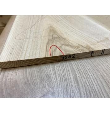 Ясень Оливковый заготовка на топ Тангент ААА  10х275х700 мм - 2 шт. (книжкой)-3