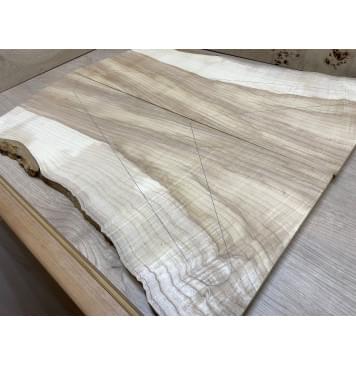 Ясень Оливковый заготовка на топ Смешанный ААА 15х210-270х565-615 мм - 2 шт. (книжкой)-1