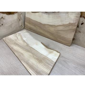 Ясень Оливковый заготовка на топ Смешанный ААА 15х210-270х565-615 мм - 2 шт. (книжкой)-2