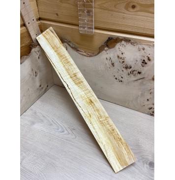 Клён Американский Волнистый заготовка накладки для электрогитары Смешанный ААА Волна АА 9х77х555 мм-3