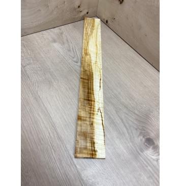 Клён Американский Волнистый заготовка накладки для электрогитары Смешанный ААА Волна ААА 8х67х545 мм-3