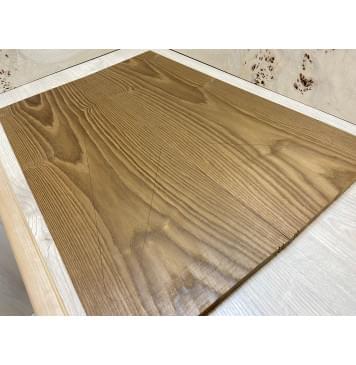 Ясень Печёный 180 гр заготовка на топ Тангент АА 17х235-250х675 мм 2 шт книжкой-0