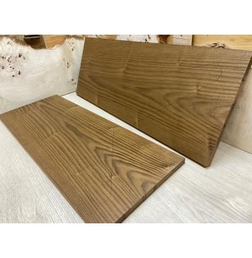 Ясень Печёный 180 гр заготовка на топ Тангент АА 16х250х670 мм 2 шт  книжкой-2