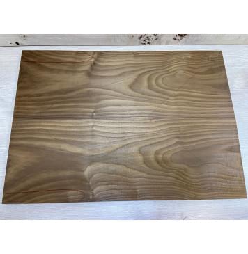 Ясень Печёный 180 гр заготовка на топ Тангент АА 16х236х660 мм 2 шт книжкой-0