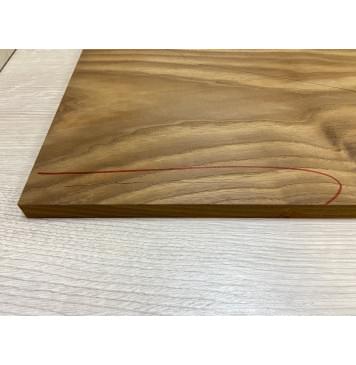 Ясень Печёный 180 гр заготовка на топ Тангент АА 16х236х660 мм 2 шт книжкой-3