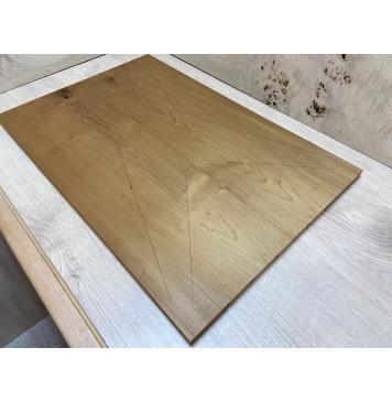 Ясень Печёный 180 гр заготовка на топ Смешанный АА 16х216х645 мм 2 шт книжкой -3