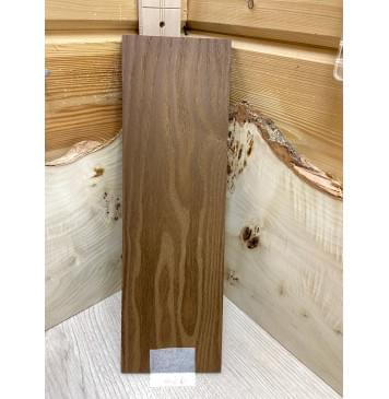 Ясень Печёный 180 гр заготовка накладки на головку грифа Тангент АА 6х105х330 мм-0