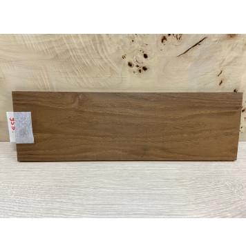 Ясень Печёный 180 гр заготовка накладки на головку грифа Тангент АА 6х105х330 мм-0