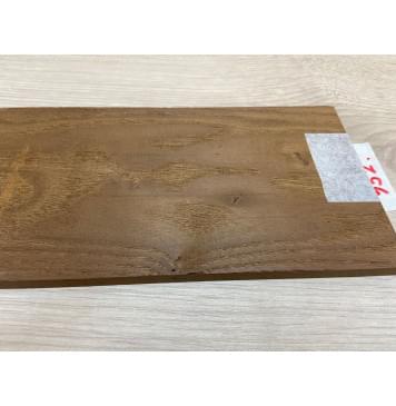 Ясень Печёный 180 гр заготовка накладки на головку грифа Тангент АА 6х105х330 мм-2