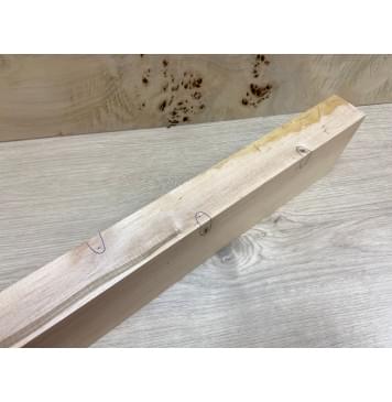 Ольха заготовка грифа для электрогитары Радиал АА 42х90х705 мм-1