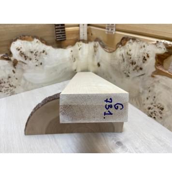 Ольха заготовка грифа для электрогитары Радиал АА 42х90х705 мм-3