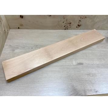 Ольха заготовка грифа для электрогитары Тангент ААА 45х124х780 мм-0