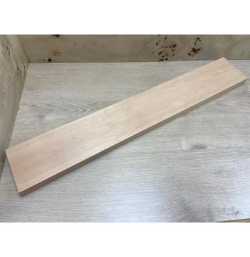 Ольха заготовка грифа для электрогитары Тангент АА 43х123х790 мм-0