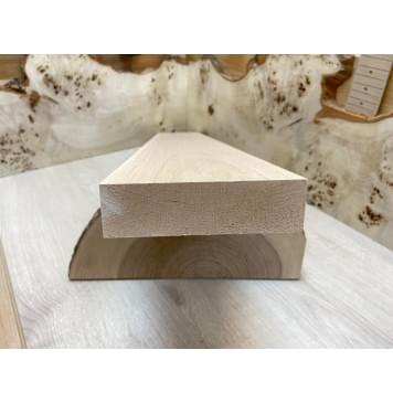 Ольха заготовка грифа для электрогитары Тангент АА 43х123х790 мм-3