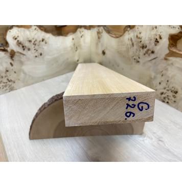 Ольха заготовка грифа для электрогитары Смешанный ААА 38х110х715 мм-2