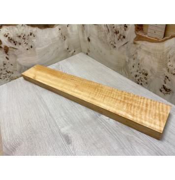 Ольха Волнистая заготовка грифа для электрогитары Радиал АА Волна ААА 44х112х710 мм-3
