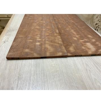 Макоре Пламя заготовка на топ Смешанный ААА 6х235х615 мм - 2 шт. (книжкой)-4