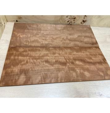 Макоре Пламя заготовка на топ Смешанный ААА 7х236х610 мм - 2 шт. (книжкой)-1