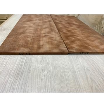 Макоре Пламя заготовка на топ Смешанный ААА 6х235х615 мм - 2 шт. (книжкой)-4