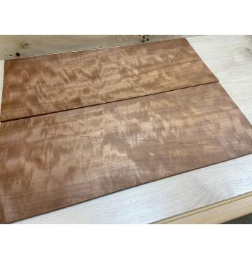 Макоре Пламя заготовка на топ Смешанный ААА 6х235х615 мм - 2 шт. (книжкой)-5