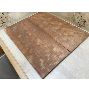 Макоре Пламя заготовка на топ Смешанный ААА 18х237х560 мм - 2 шт. (книжкой)-1