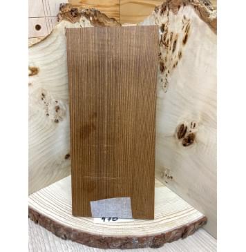 Ясень Печёный 180 гр заготовка накладки на головку грифа Радиал ААА 6х97х205 мм-1